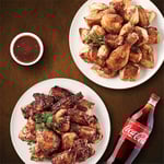 [굽네치킨]반반B(갈비천왕 반반)+콜라1.25L