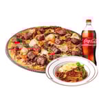[도미노피자] 와일드 와일드 웨스트 스테이크 피자(오리지널)L+뉴치볼+콜라 1.25L