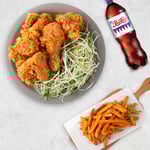 [네네치킨] 오리엔탈파닭치킨+콜라(1.25L)+감자