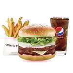 [맘스터치] 디럭스불고기버거 세트