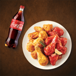 [굽네치킨]양념히어로 반반+콜라1.25L