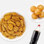 [60계치킨] 크크크순살&치즈볼&콜라1.25L