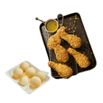 [BBQ] 황금올리브닭다리+크림치즈볼