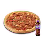 [미스터피자] 페퍼로니플러스M+콜라500ML