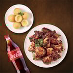 [굽네치킨]갈비천왕+모짜치즈볼+콜라1.25L