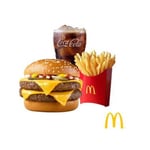 [맥도날드] 더블 쿼터파운더 치즈 세트