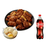 [BBQ] 자메이카 소떡만나치킨+황금알치즈볼+콜라1.25L