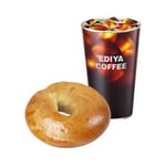 [이디야커피] 오늘도 화이팅 세트(플레인 베이글+아메리카노L) 
