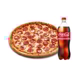 [도미노피자] 페퍼로니(오리지널)L+콜라 1.25L