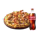 [도미노피자] 블랙타이거슈림프(오리지널)L+콜라 1.25L 