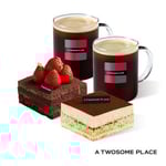 [투썸플레이스] 떠먹는 스트로베리 초콜릿 생크림+떠먹는 티라미수+아메리카노 (R) 2잔