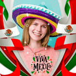 Mexican flag photo editor