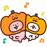 ピスケ＆うさぎ ほっこりスタンプ