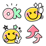 ▶︎動く♡シンプルスマイル絵文字