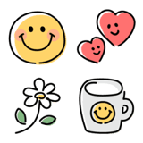 大人シンプル★ベーシック絵文字