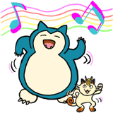 ようきなカビゴン！スタンプ