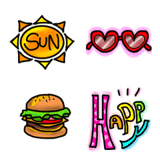 カリフォルニアな使える絵文字