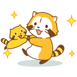 Happy☆ラスカル アニメスタンプ