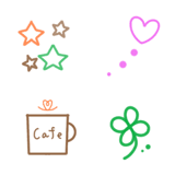 【カラフル絵文字】毎日使える♡