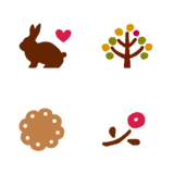 森ガール系＊°ナチュラル絵文字2（改）