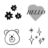 ♡★おしゃれシンプルな絵文字★♡