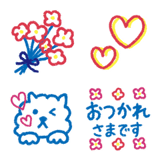 ♡♡クレヨン線画♪シンプル♡♡