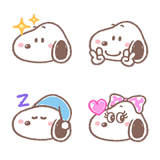 ゆるカワ♪スヌーピー 絵文字