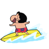 夏だゾ！クレヨンしんちゃんアニメスタンプ