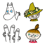 ムーミン 絵文字