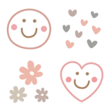 大人ガーリー♥くすみピンクベージュ