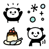 文字がないから使いやすい＊ゆるパンダ