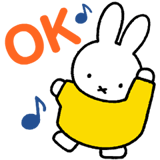 ミッフィー アニメスタンプ