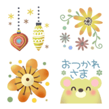 ♡﻿毎日使える♡﻿北欧スタイル絵文字5