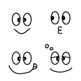 ボールペン♡使えるシンプルな絵文字3