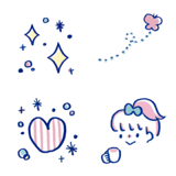 大人かわいい！ゆるかわ手描き絵文字