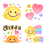 大人可愛い♡水彩絵文字