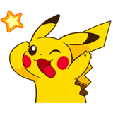 ボイス付き♪ピカチュウのにぎやかスタンプ