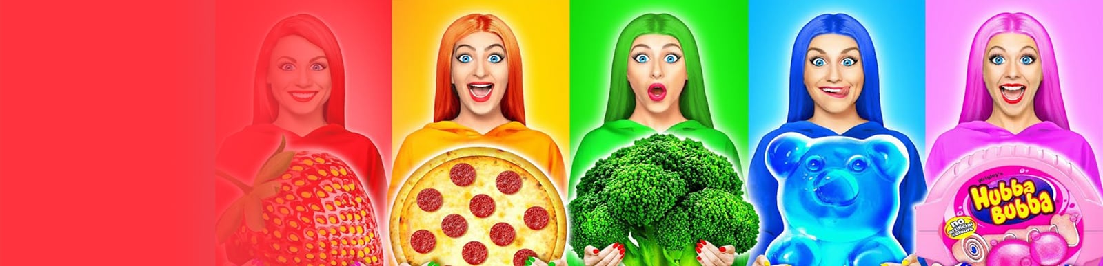 Food of The Same Colors Challenge #10 같은 색의 음식 Multi DO 다 마