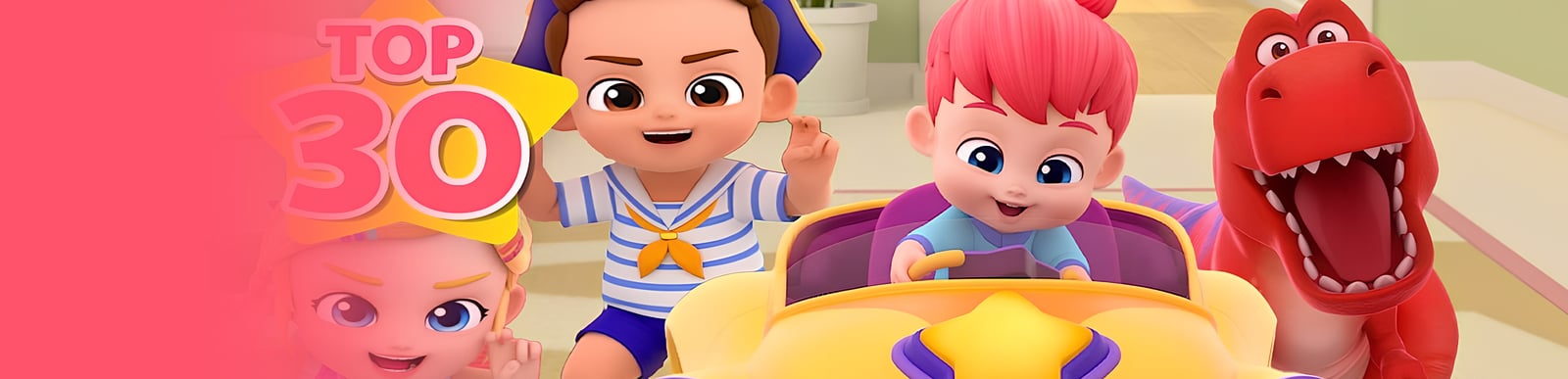 Baby Car and Dino Go AwayㅣBebefinn Song CompilationㅣNursery Rhymes for Kids