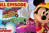 Mickey Mouse Roadster Racers | Going Upppppppppp! | S1 E10 | Full Episode | @disneyjunior