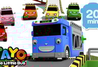 Warna Tayo Ubah Kompilasi Lagu | Belajar Warna untuk Anak | Tayo Bahasa Indonesia