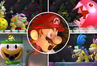 New Super Bowser Wii - All Bosses (No Damage)