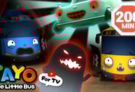 Is It the Shadow Monster?!👻 | Scary Shadow Ghost | Cartoon for Kids | Tayo English Episodes