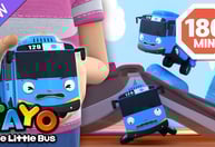 A Mysterious Day of the Little Buses🤔 | Tiny Tayo | Cartoon for Kids | Tayo English Episodes