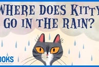Where Does Kitty Go In The Rain? | Animated Read Aloud Kids Book | Vooks Narrated Storybooks