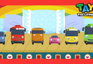 Tayo Lagu Sepuluh di Kasur warna Ten in the bed color song l Lagu untuk anak-anak l Tayo bus kecil