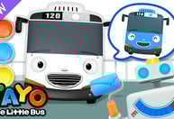 Pom Bensin Pelangi⛽🌈 Belajar Warna dalam Bahasa Inggris | Tayo Indonesia