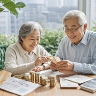 50代からでも間に合う!老後の安心を得る年金+副収入の秘訣