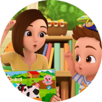 獅子怎麼叫？ 🦁 認識動物們的叫聲 Animal Sounds Song +更多 台灣配音 經典兒歌 童謠 連續播放 | 貝貝彬 Bebefinn 繁體中文