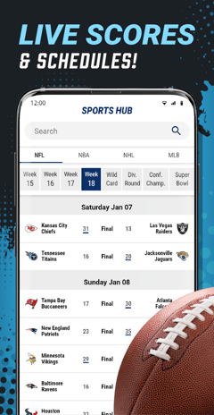 SportsHub: Wallpapers Launcher